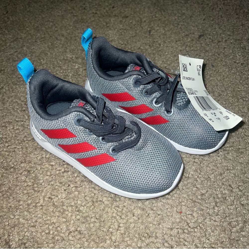 Adidas Toddler Boys Lite Racer Shoes | Size 6k|